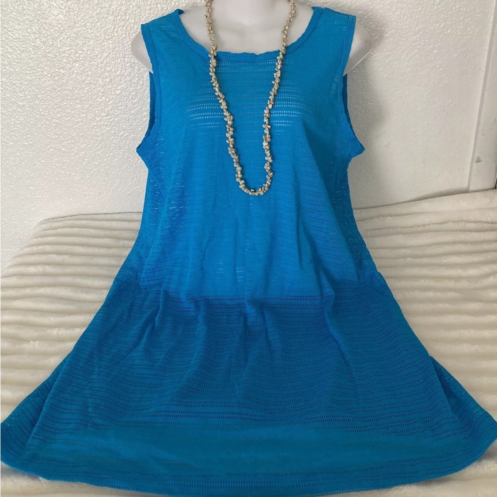 Blue Women's Swim Coverup